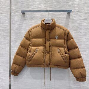 Moncler Women's Tan Puffer Jacket